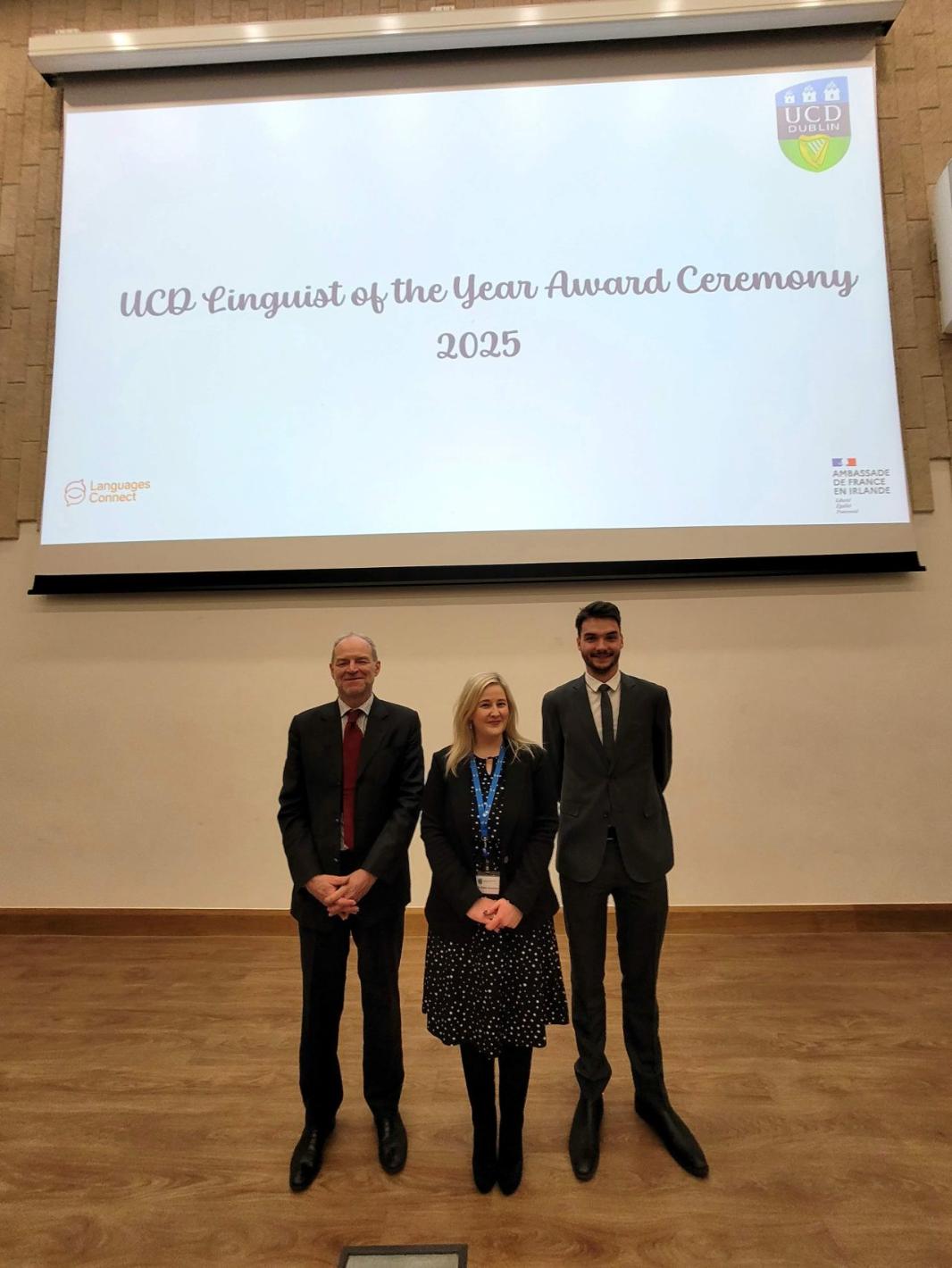 Celebrating the Second Edition of the UCD Linguist Award 1